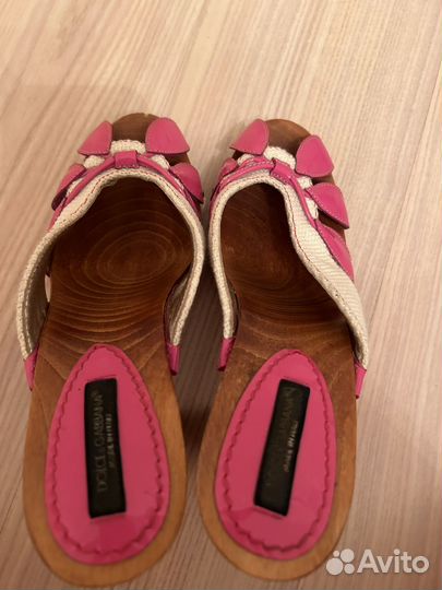 Dolce gabbana босоножки