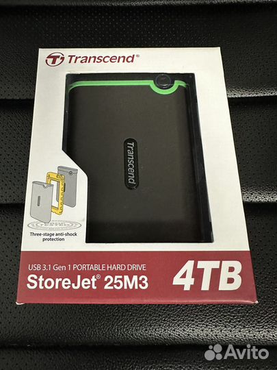 Внешний жесткий диск Transcend StoreJet 25M3 4TB
