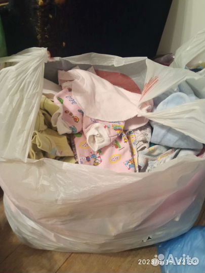 Вещи для девочки от 0 до 7-8 мес