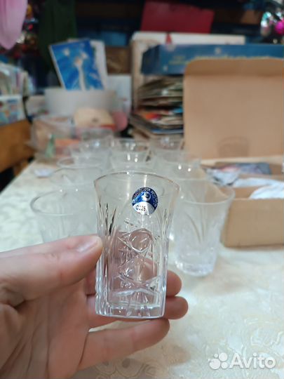 Рюмки хрусталь СССР