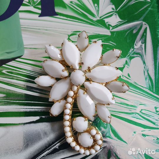 Винтажная брошь США