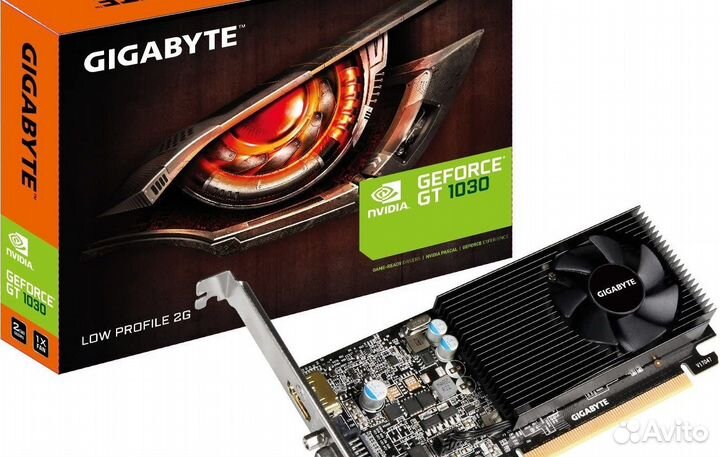 Видеокарта gigabyte GeForce GT 1030