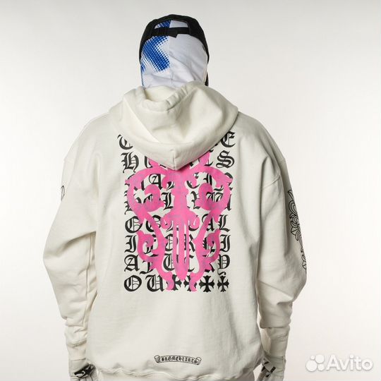 Chrome Hearts зип худи