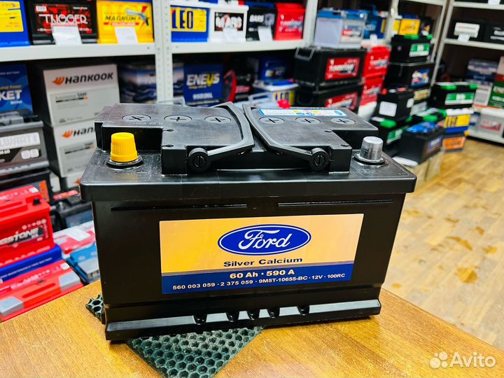 Аккумулятор Ford 60 Focus S-Max Kuga Mondeo