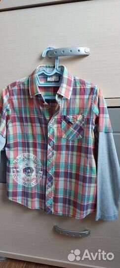 Рубашка для мальчика 122