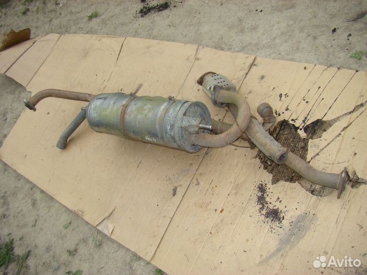 Глушитель Toyota rav4 96г