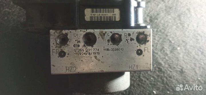 Блок абс приора