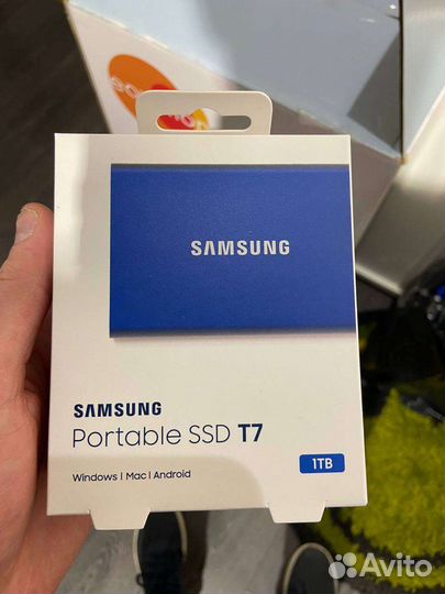 Внешний диск SSD Samsung T7