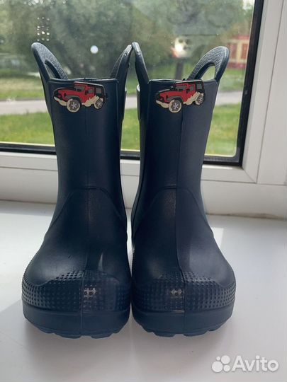 Детские резиновые сапоги 22-23