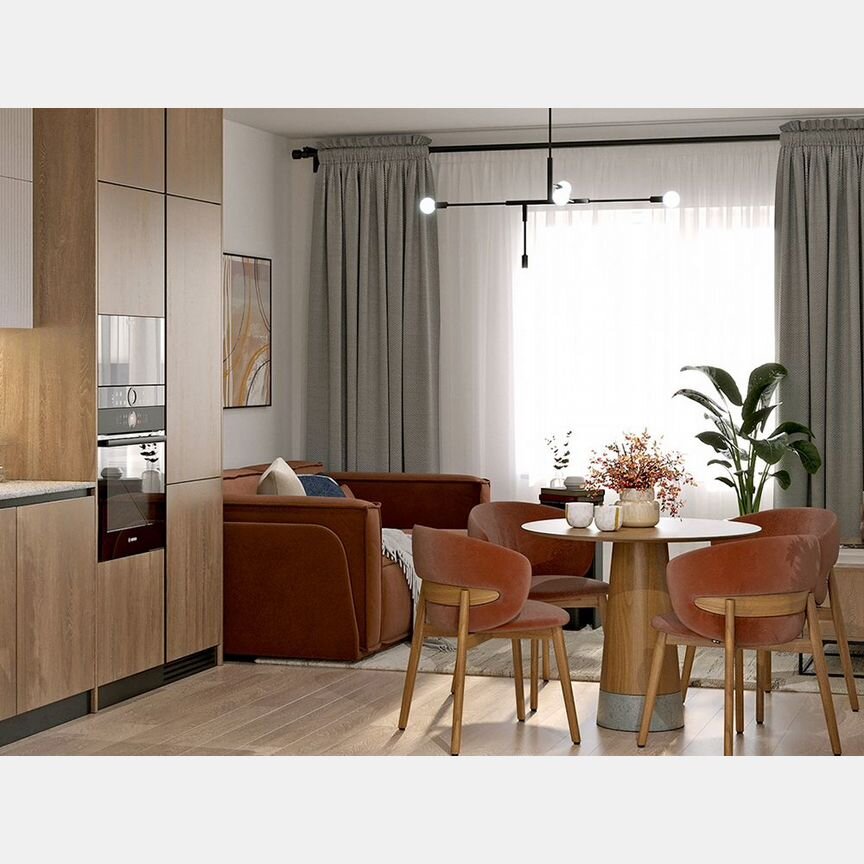 2-к. квартира, 63,9 м², 2/13 эт.