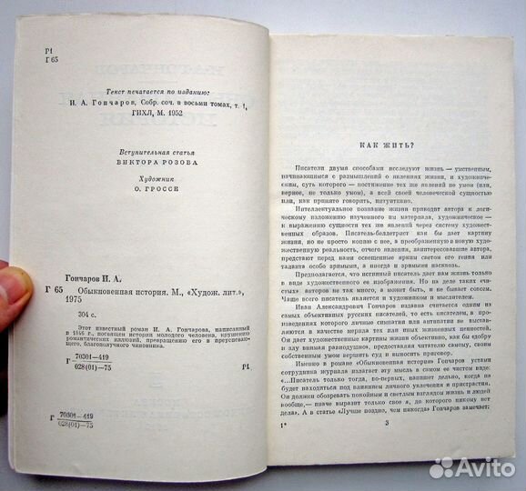 Иван Гончаров. Обыкновенная история