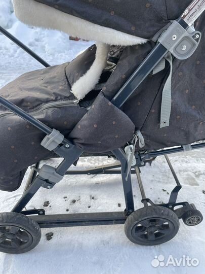 Детские санки коляска бу