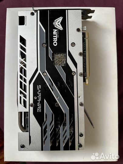 Видеокарта rx 580 8gb sapphire nitro+
