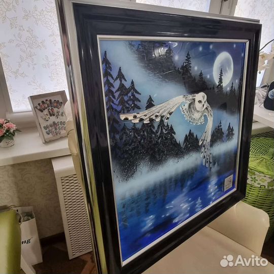 Интерьерная картина 50х50 + багет