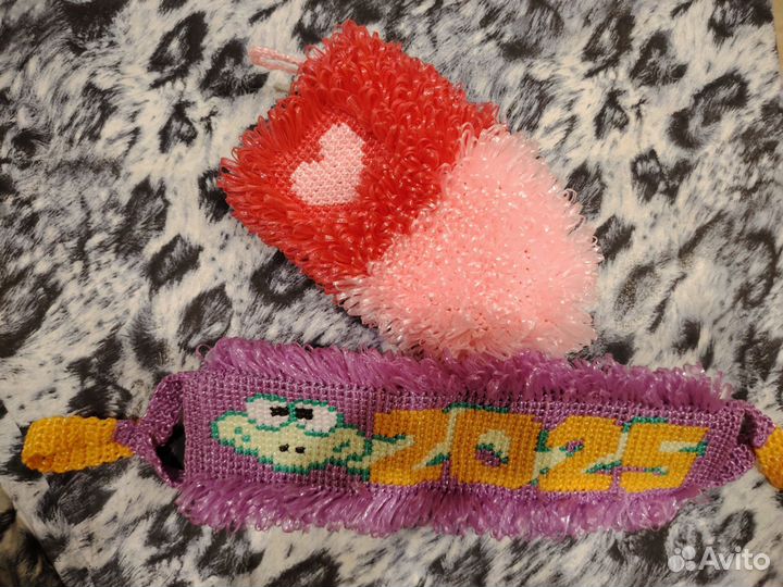 Мочалка ручной работы