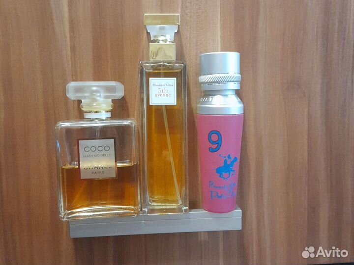 Духи Chanel coco, Elizabeth Arden, Beverly hills