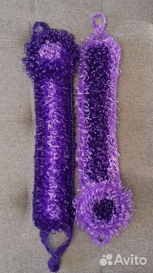 Мочалки ручной вязки