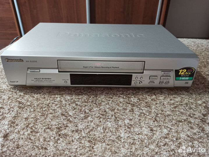 Видеомагнитофон panasonic nv-sj205