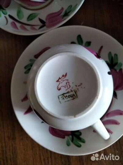 Чайный сервиз вербилки СССР