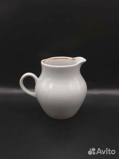 Молочник сливочник Цветы Дулево 1 сорт 1997 года