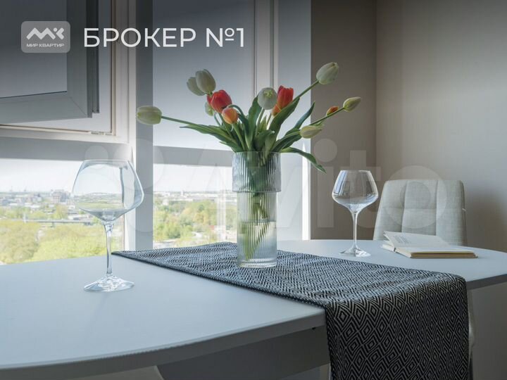 1-к. квартира, 58 м², 15/18 эт.