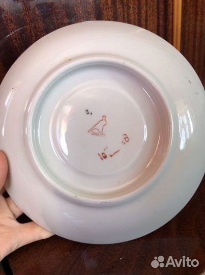 Чашка с блюдцем Дулево