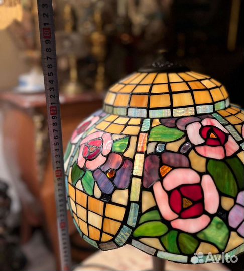 Лампа настольная. Тиффани
