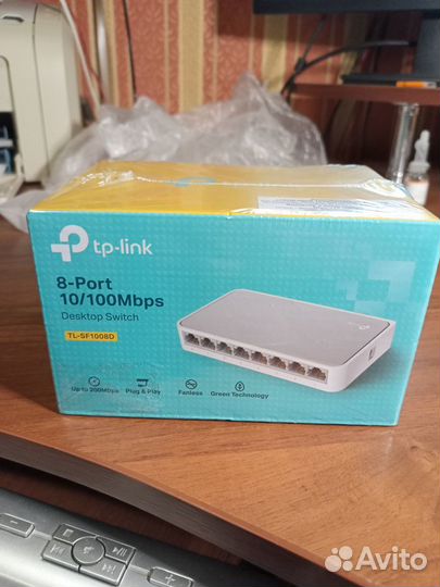 Сетевой коммутатор TP-Link 8-портовый