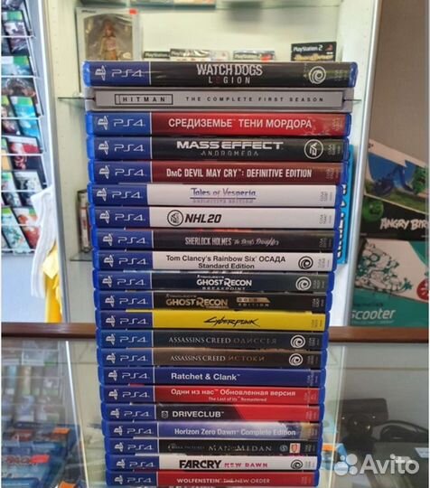 Игры для приставок ps4