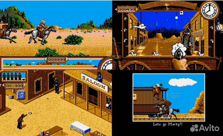 Картридж Sega back TO THE future 3