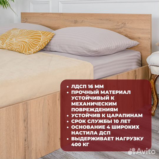 Кровать 180х200 Парма с матрасом