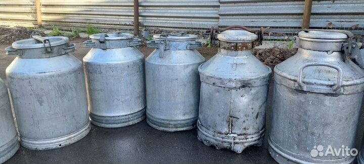 Фляга алюминиевая бу 40л