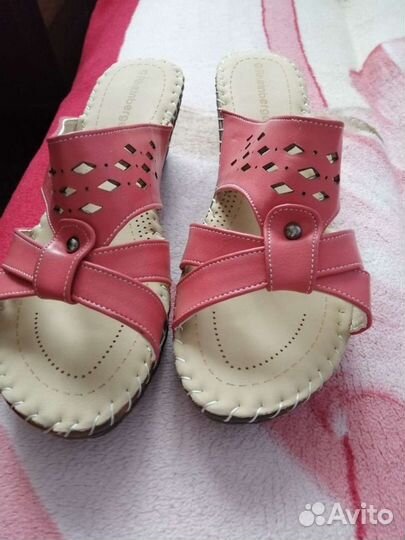 Летние туфли нат кожа 41р