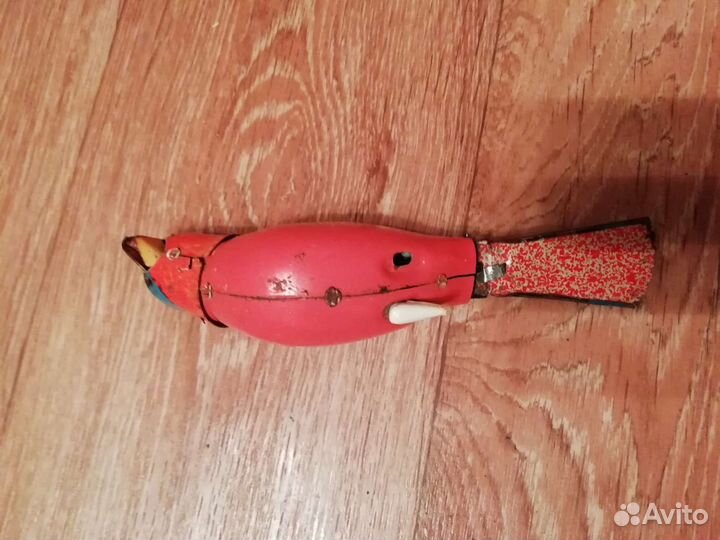 Заводная поющая птичка СССР