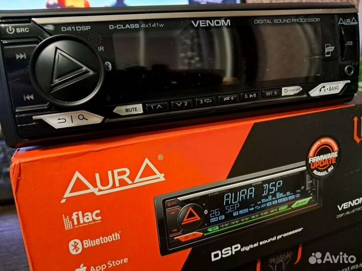 Автомагнитола Aura Venom d41dsp