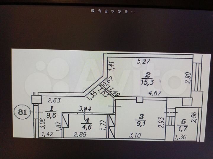 1-к. квартира, 38,6 м², 9/16 эт.