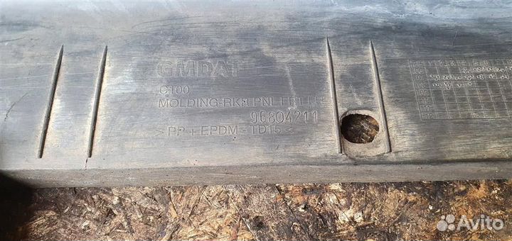 Накладка порога наружняя Chevrolet Captiva (C100)