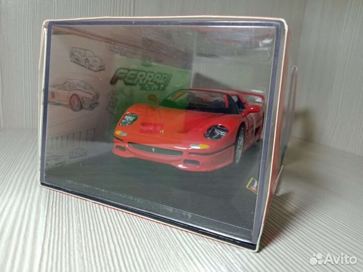 Bburago 1 32 Ferrari F50 и Jeep wrangler