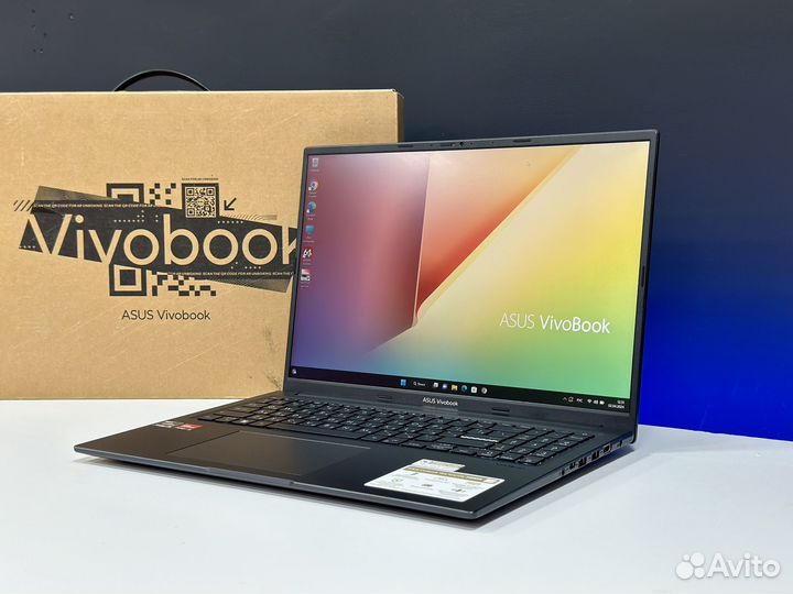 Asus VivoBook 16 IPS Ryzen 7 7th 16G озу SSD512g