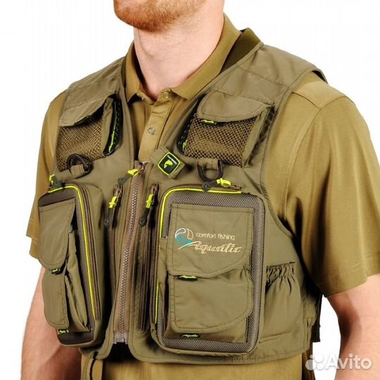 Aquatic Ж-09 жилет нахлыстовый, р-р 48-50