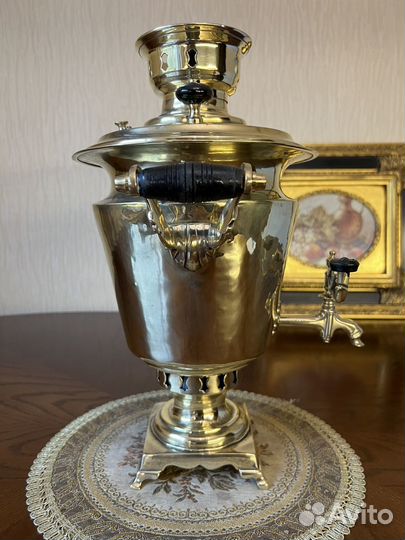 Самовар рюмка медальная Малаховцев В.А. на 2.4 л