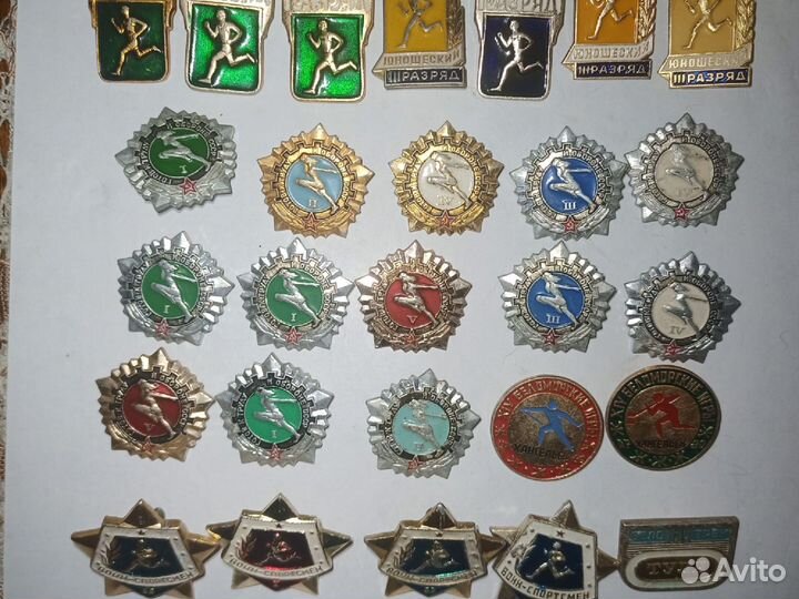 Значки спорт
