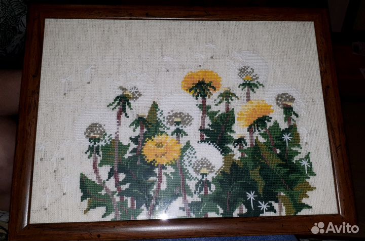 Картина вышитая крестом