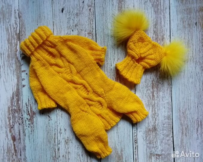 Вязанные изделия для собачек и кошечек