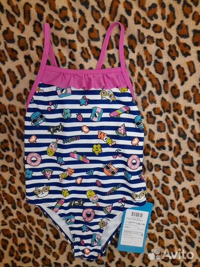 Купальник слитный для девочки