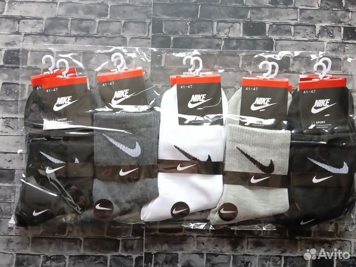 Носки Nike Adidas Reebok Puma