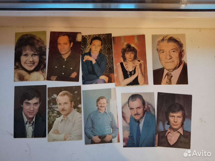 Коллекция фотокарточек советских артистов