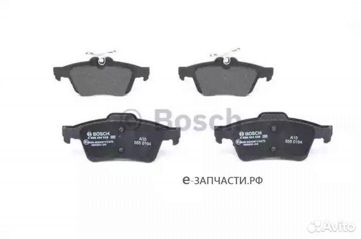 Bosch 0986494528 Колодки торм.зад