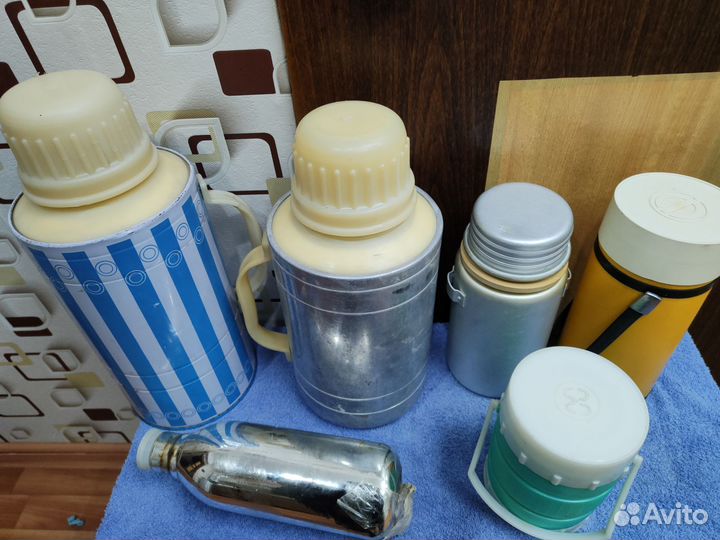 Термосы алюминиевые и разные СССР