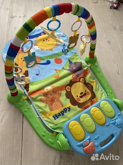 Развивающий коврик с пианино